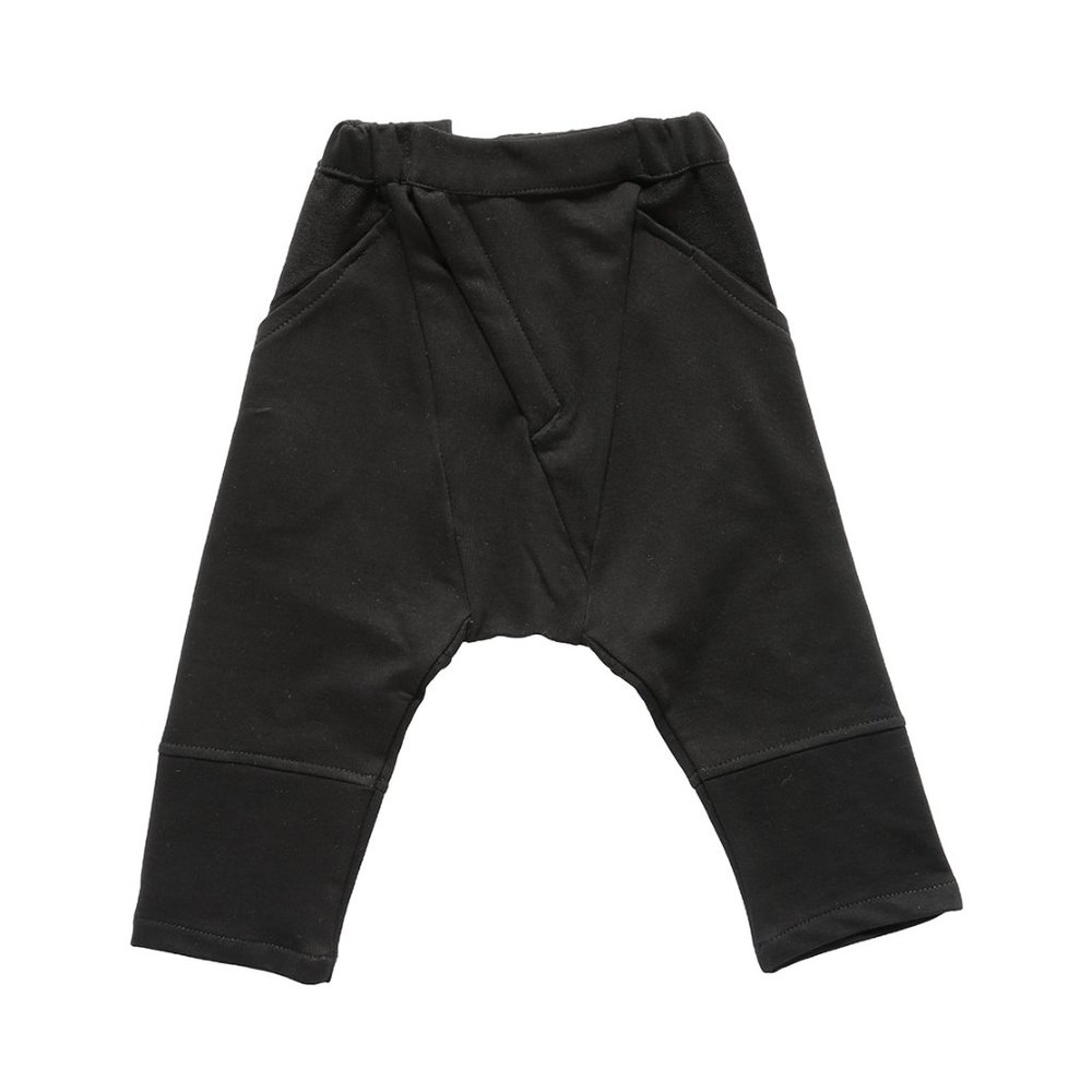 Nununu Diagonal Terry Pants Black